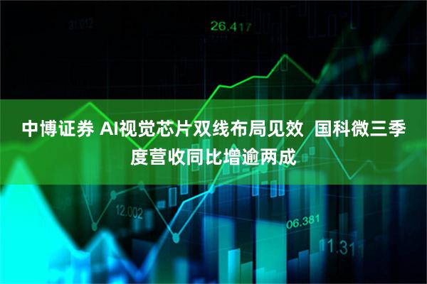 中博证券 AI视觉芯片双线布局见效  国科微三季度营收同比增逾两成